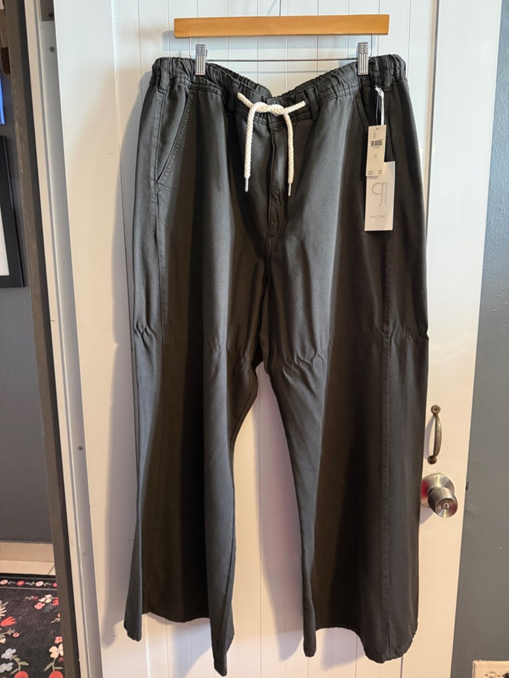 Anthropologie The Adi Pull-on Mid-Rise Flare Pants By Pilcro